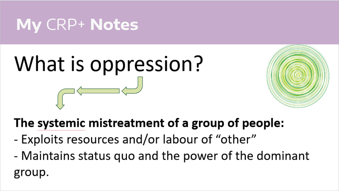 Oppression